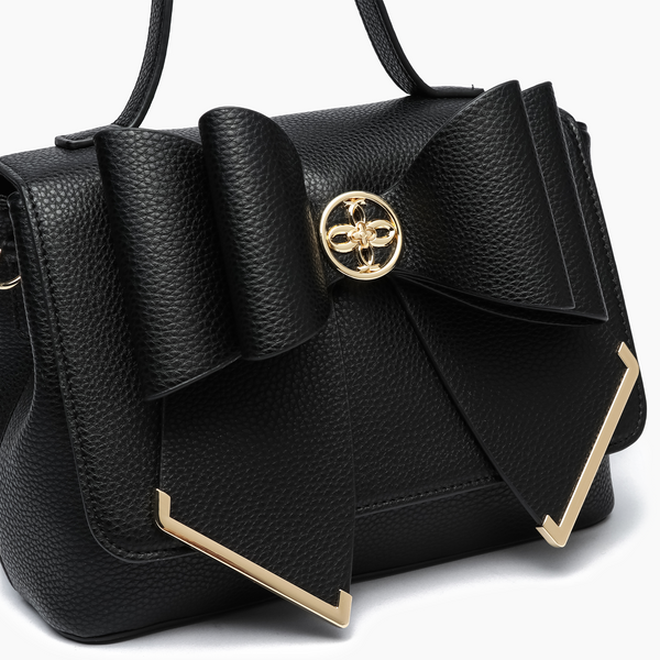 Like Dreams Jasmine Bow Vegan Crossbody Bag