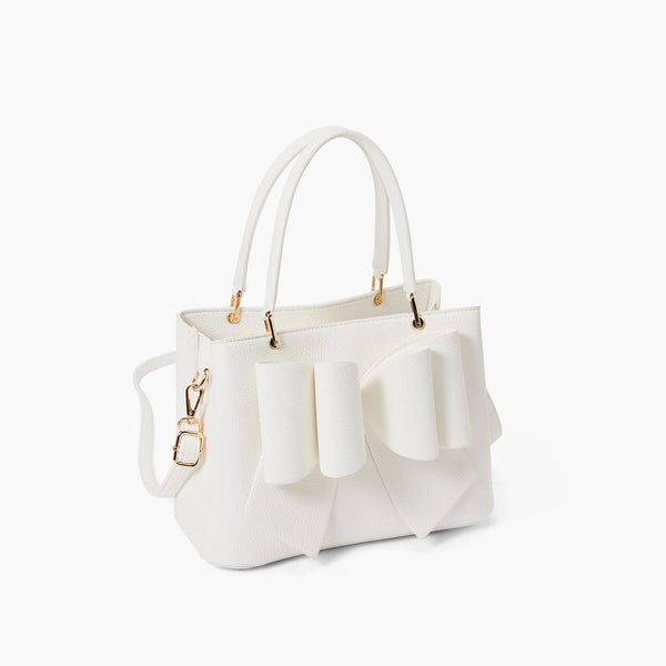 Like Dreams Jenna Bow Vegan Satchel Crossbody Bag