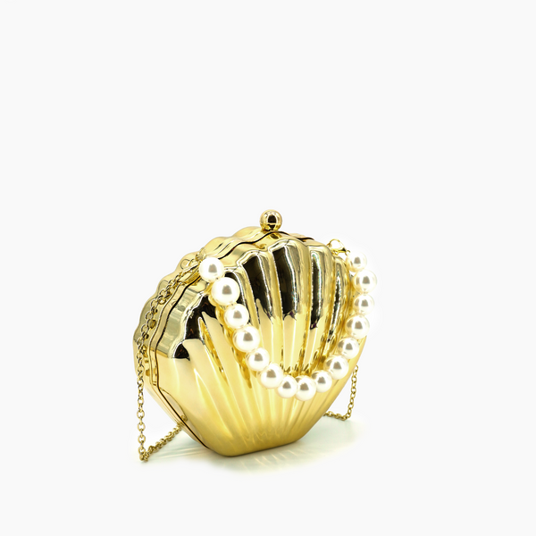 Like Dreams Marina Seashell Clutch Bag