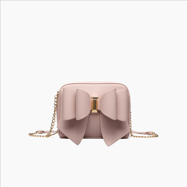 Like Dreams Mini Boxy Bow Vegan Crossbody Bag