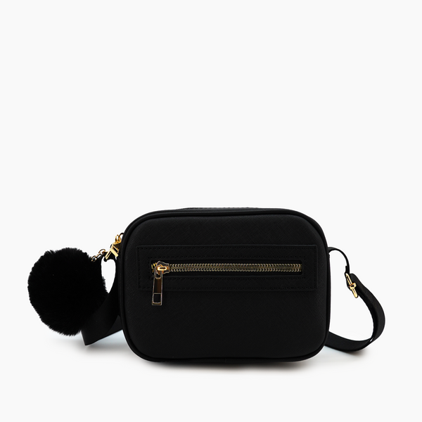 Like Dreams Skyler Compact Black Crossbody Bag