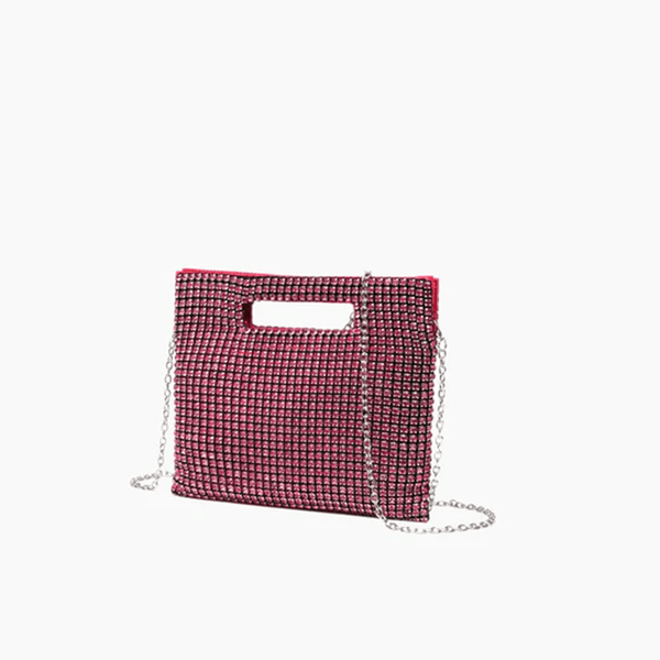 like dreams Vivienne Rhinestone Night Envelope Clutch Bag