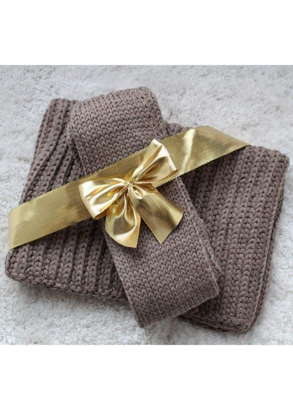 Likemary Ethically Made Men's Merino Wool Long Fingerless Gloves In Mocha Brown