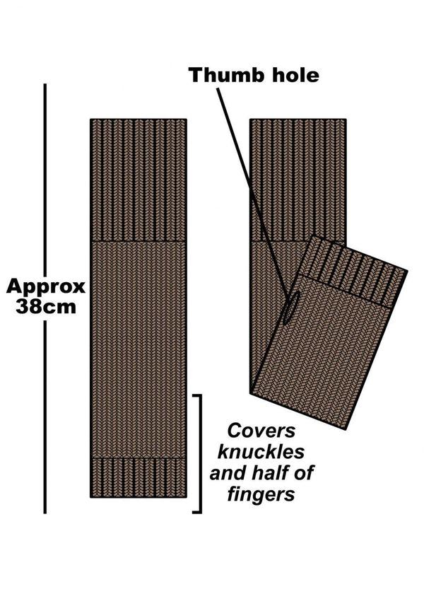 Likemary Ethically Made Merino Wool Long Fingerless Gloves In Charcoal Grey