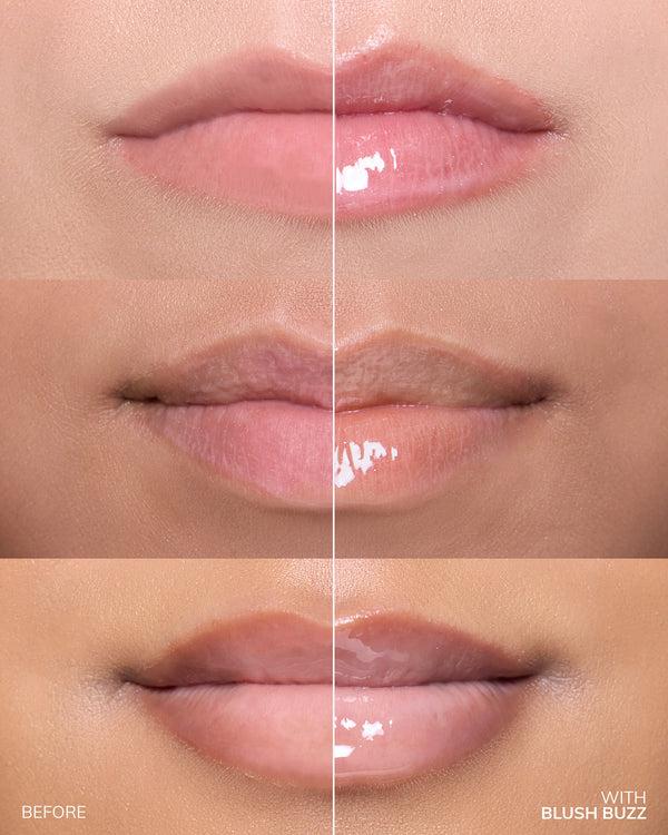 Lilly Lashes Blush Buzz Sheer Vibrating Lip Gloss