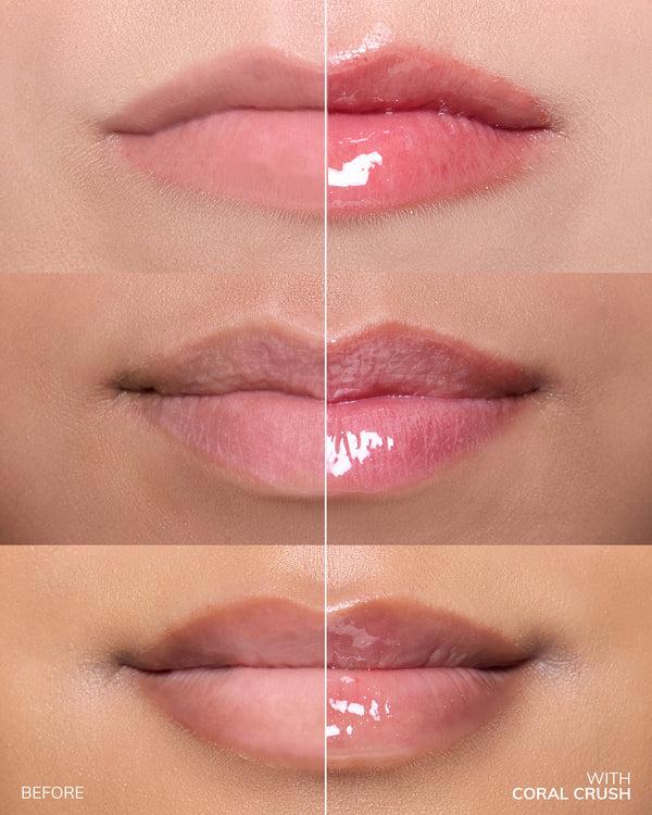 Lilly Lashes Coral Crush Sheer Vibrating Lip Gloss