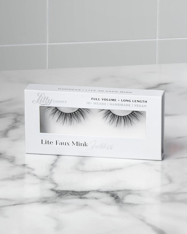 Lilly Lashes Goddess In Lite Faux Mink