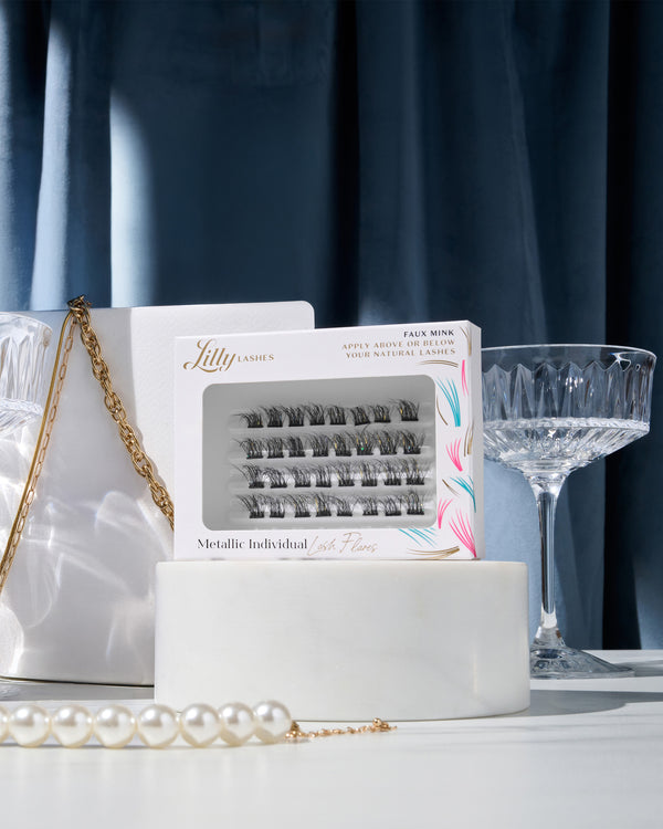 Lilly Lashes Metallic Individual Lash Flares