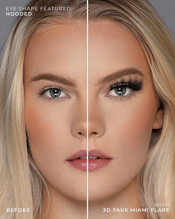 Lilly Lashes Miami Flare In 3D Faux Mink