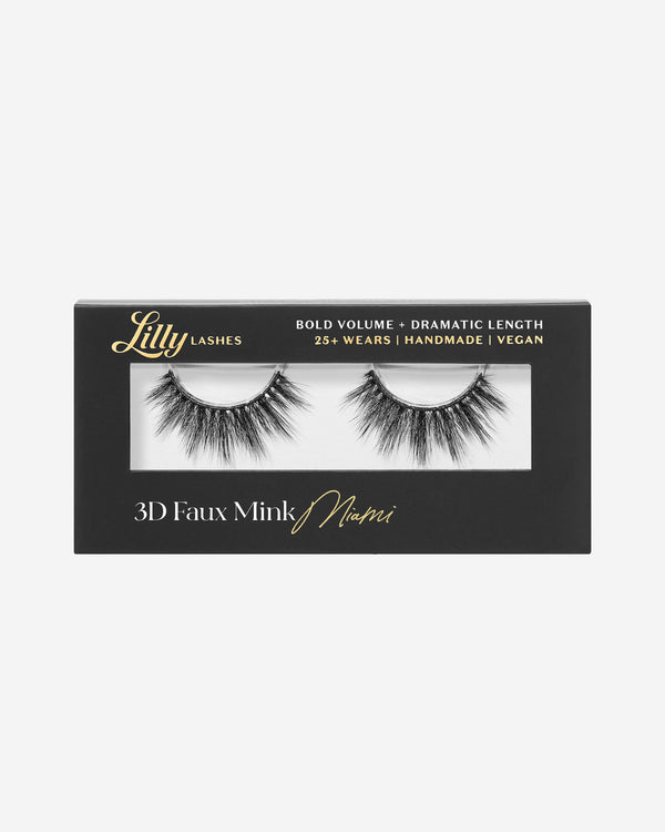 lilly lashes Miami in 3D Faux Mink