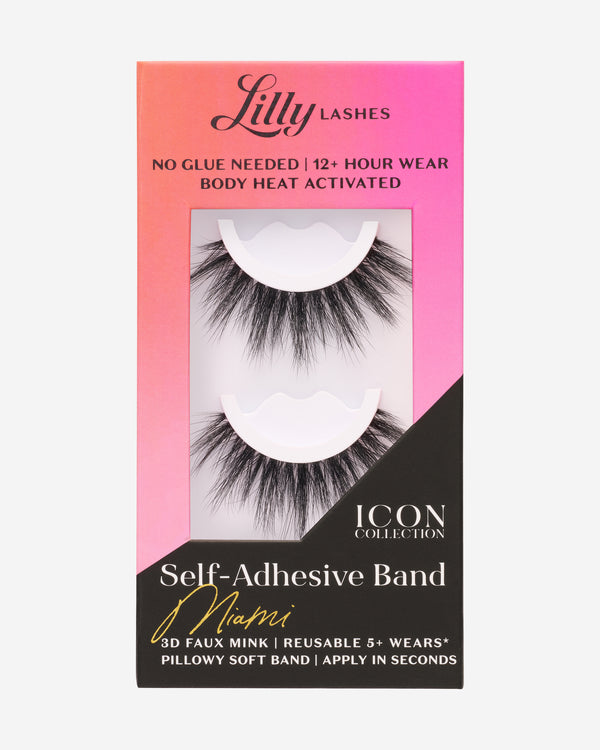 lilly lashes Miami Self-Adhesive