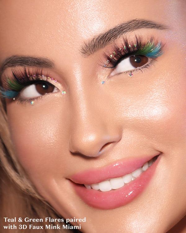 Lilly Lashes Multicolored Individual Lash Flares