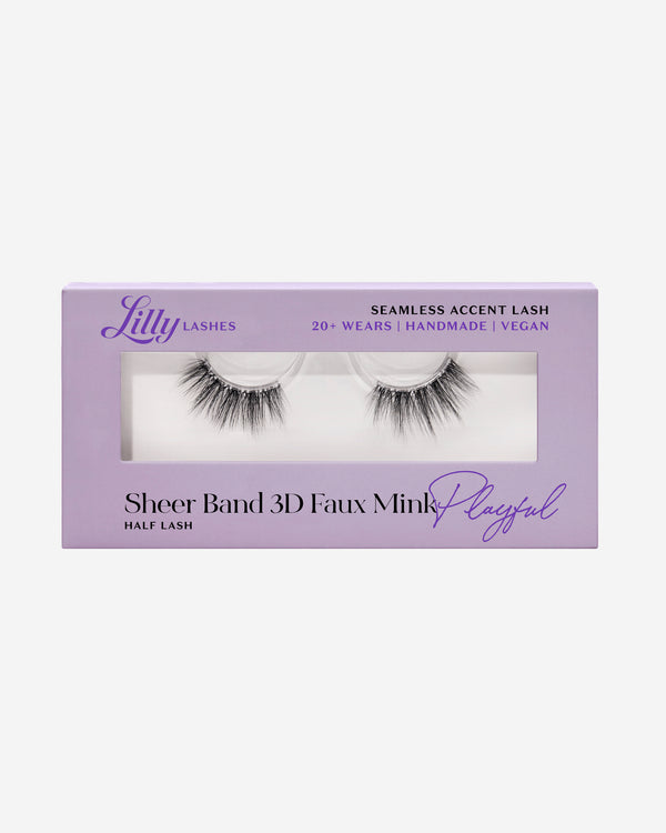 lilly lashes Playful Half Lash