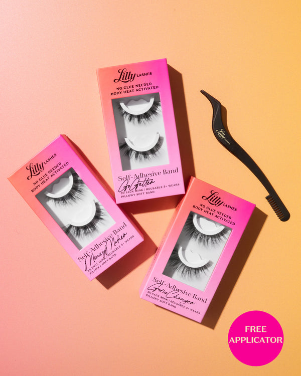 lilly lashes Self-Adhesive Trio