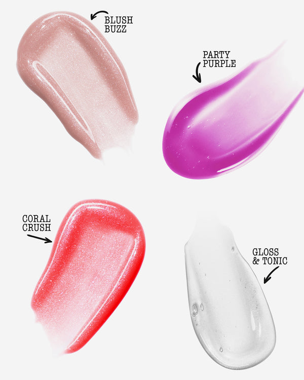 Lilly Lashes Lip Thrill Sheer Vibrating Lip Gloss Set