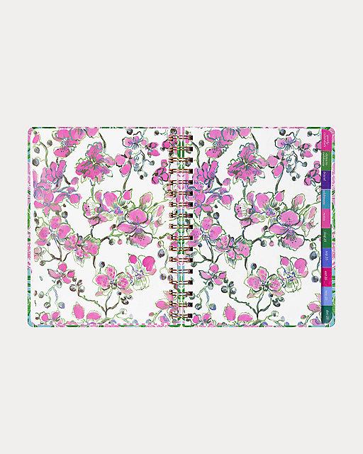 Lilly Pulitzer 2025-2026 17 Month Jumbo Agenda Multi Island Garden Oasis