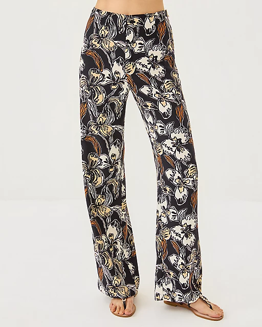 Lilly Pulitzer 32" Rosamarie High Rise Pant Onyx Irisistable