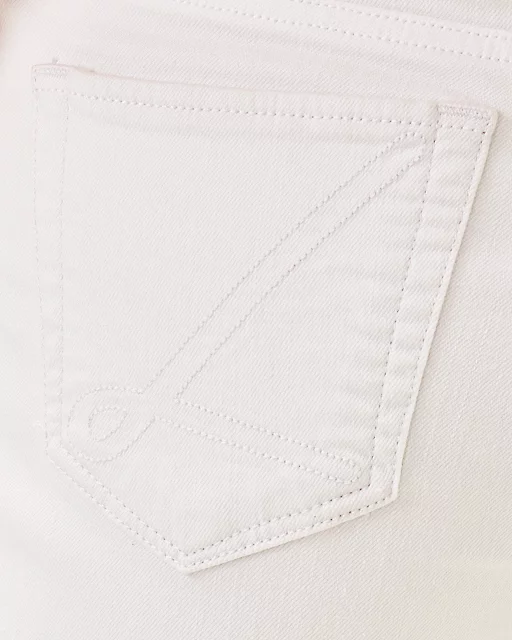 Lilly Pulitzer 33" Aniston High Rise Straight Leg Jean Resort White