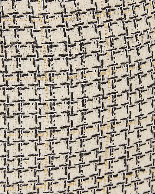 Lilly Pulitzer 4" Sarissa High Rise Boucle Short Coconut Lurex Houndstooth Boucle