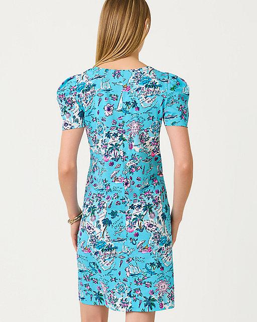 Lilly Pulitzer Aleece T-Shirt Dress Amalfi Blue Lillys Roadtrip