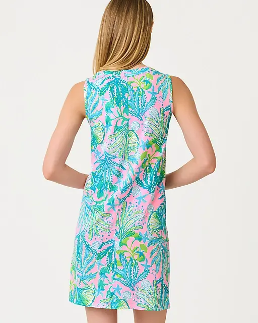 Lilly Pulitzer Amina Swing Dress Mandevilla Baby Hip Nautic