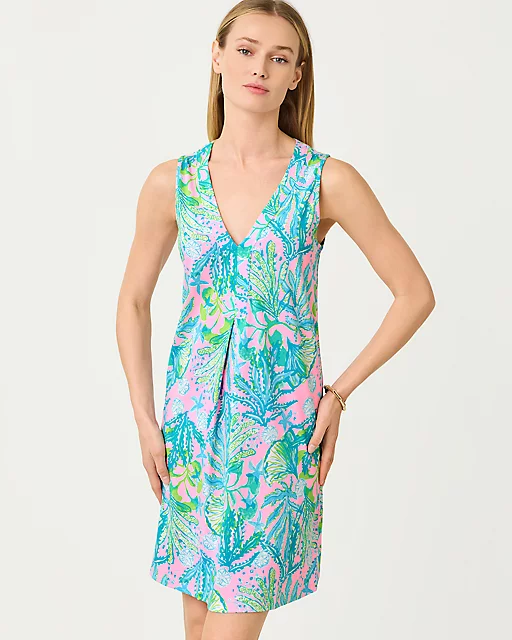 Lilly Pulitzer Amina Swing Dress Mandevilla Baby Hip Nautic
