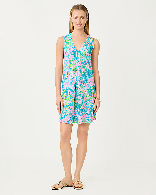 Lilly Pulitzer Amina Swing Dress Mandevilla Baby Hip Nautic