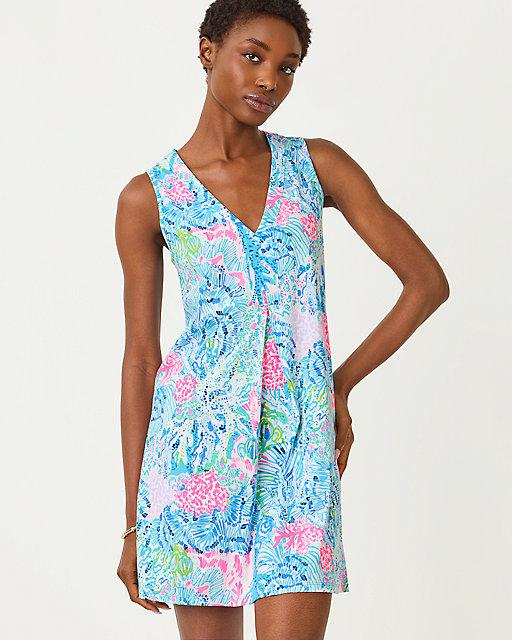 lilly pulitzer Amina Swing Dress Multi Sink Or Swim