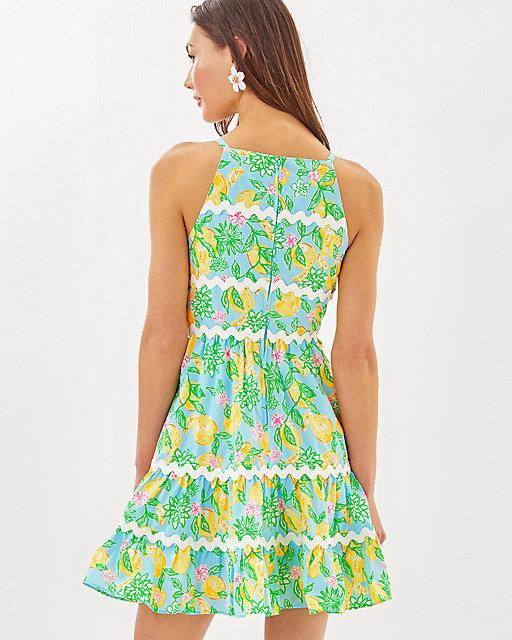 Lilly Pulitzer Angelynn Dress Bluette Make Lemonade