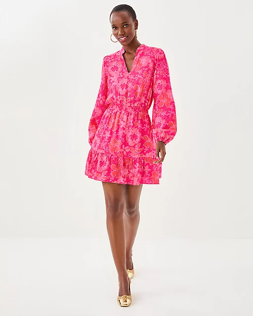 Lilly Pulitzer Axton Dress Sun Shell Pink Big Party