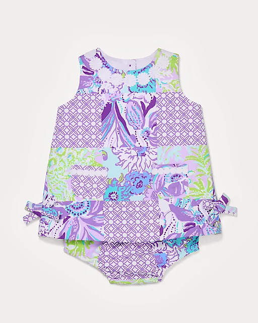 Lilly Pulitzer Baby Lilly Shift Dress Multi Juicy Story Patch