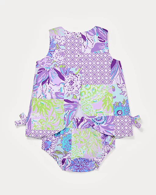 Lilly Pulitzer Baby Lilly Shift Dress Multi Juicy Story Patch