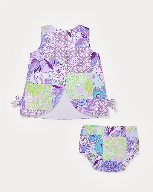 Lilly Pulitzer Baby Lilly Shift Dress Multi Juicy Story Patch