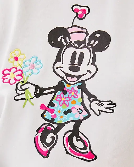 Lilly Pulitzer Ballad Sweatshirt Multi Lilly Hearts Disney Graphic