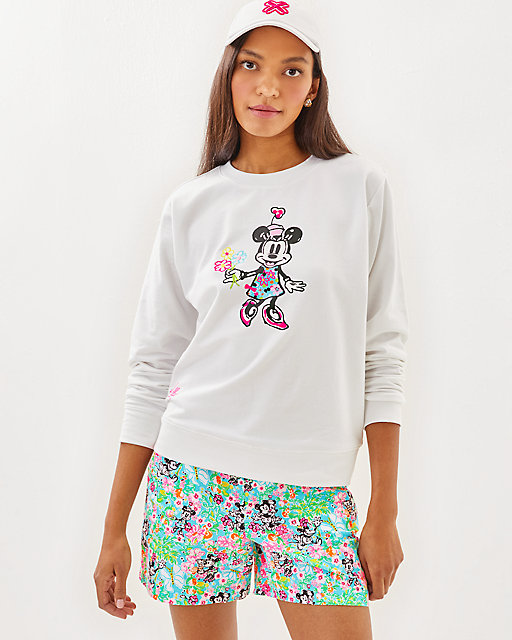 lilly pulitzer Ballad Sweatshirt Multi Lilly Hearts Disney Graphic