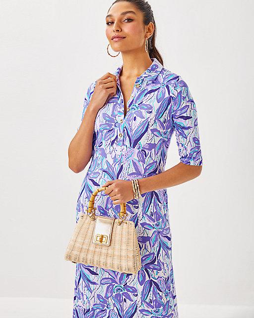 Lilly Pulitzer Berkely Maxi Dress Tropicalia Purple Elephant In The Bloom