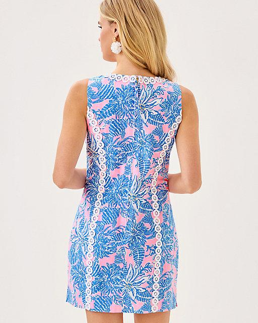 Lilly Pulitzer Ciaran Shift Romper Conch Shell Pink Up Scale