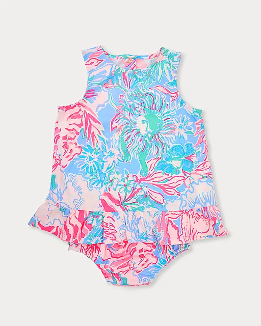 lilly pulitzer Claudia Infant Dress Blue Peri Viva La Lilly lilly pulitzer Claudia Infant Dress Blue Peri Viva La Lilly