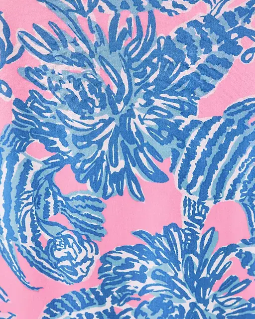 Lilly Pulitzer Diantha Tunic Dress Conch Shell Pink Up Scale