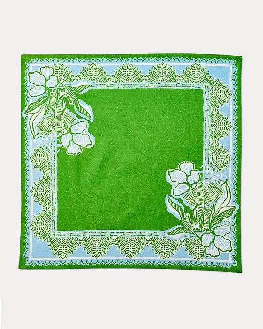 Lilly Pulitzer Dinner Napkin Set Peninsula Green Came To Party Engineered