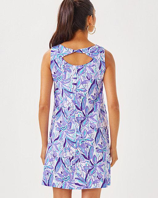 Lilly Pulitzer Eliza Cotton Dress Tropicalia Purple Elephant In The Bloom