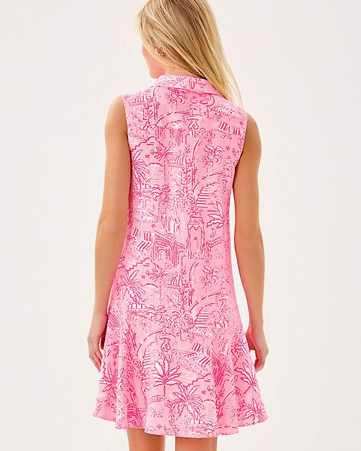 Lilly Pulitzer Ellowyn Linen Dress Conch Shell Pink Pennys Playground