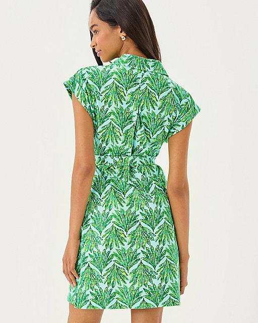 Lilly Pulitzer Emersyn Dress Kitts Green Crossgrain Shady Babe