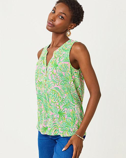 lilly pulitzer Essie Tank Top Mandevilla Baby Fins And Flippers