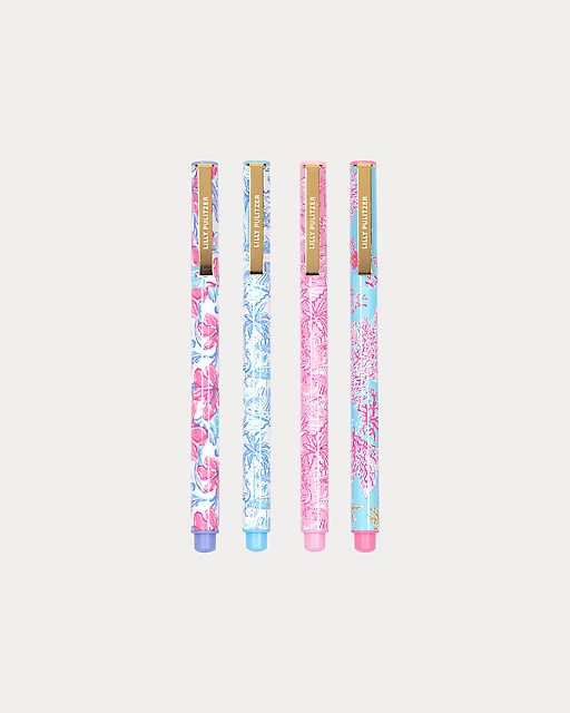 lilly pulitzer Felt Tip Pen Set Multi Beachside Haven