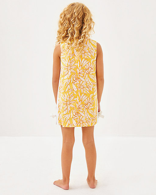 Lilly Pulitzer Girls Little Lilly Classic Shift Dress Honeycomb Hideaway Honeycomb