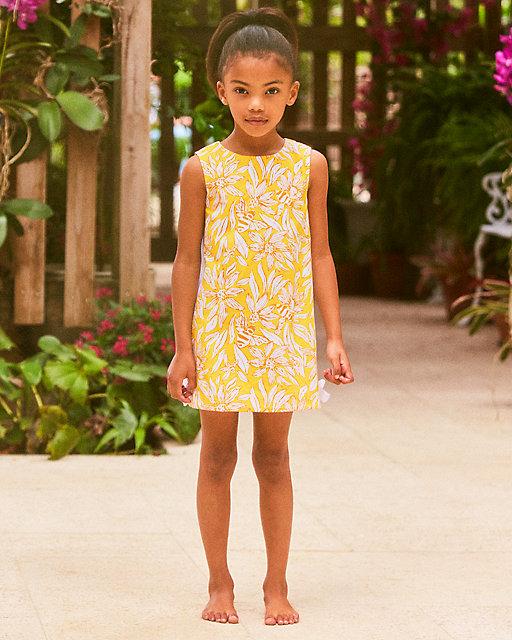 lilly pulitzer Girls Little Lilly Classic Shift Dress Honeycomb Hideaway Honeycomb