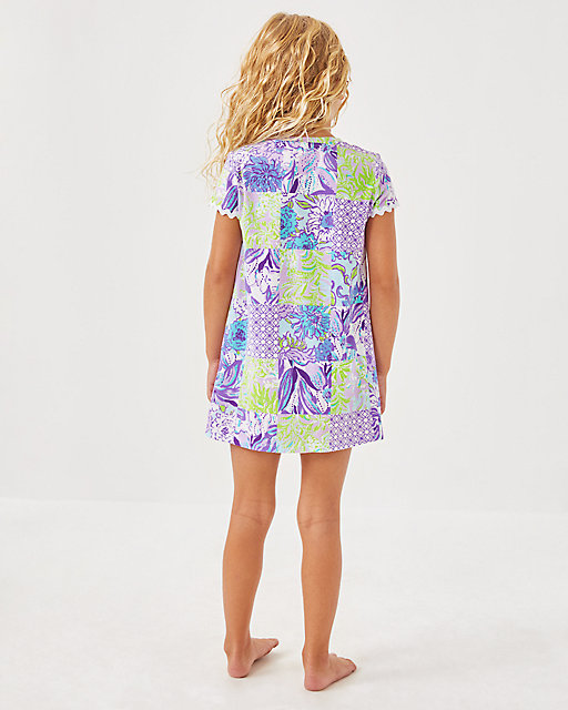 Lilly Pulitzer Girls Mini Cody Dress Multi Juicy Story Patch
