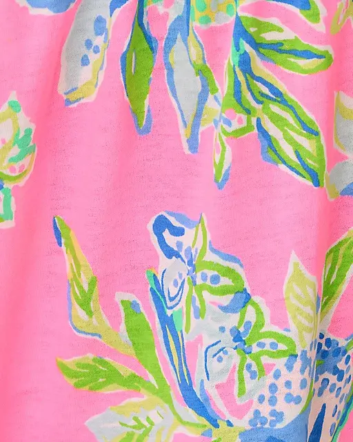 Lilly Pulitzer Girls Mini Loro Swing Dress Multi Squeeze The Day