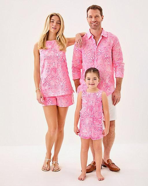 Lilly Pulitzer Girls Mini Romey Shift Set Conch Shell Pink Pennys Playground